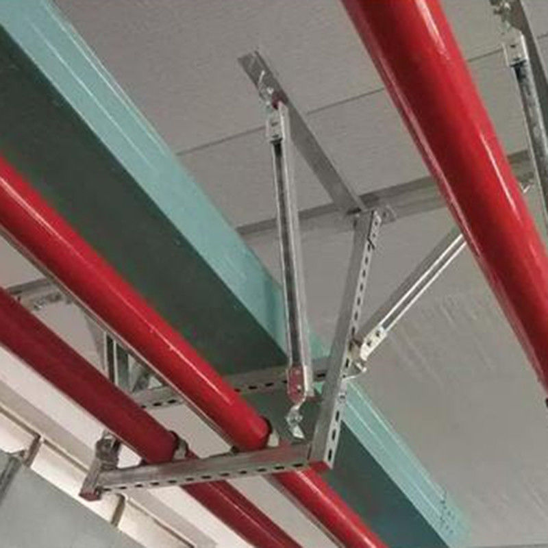 Support de tuyau de freinage sismique pour la résistance à la corrosion des conduits