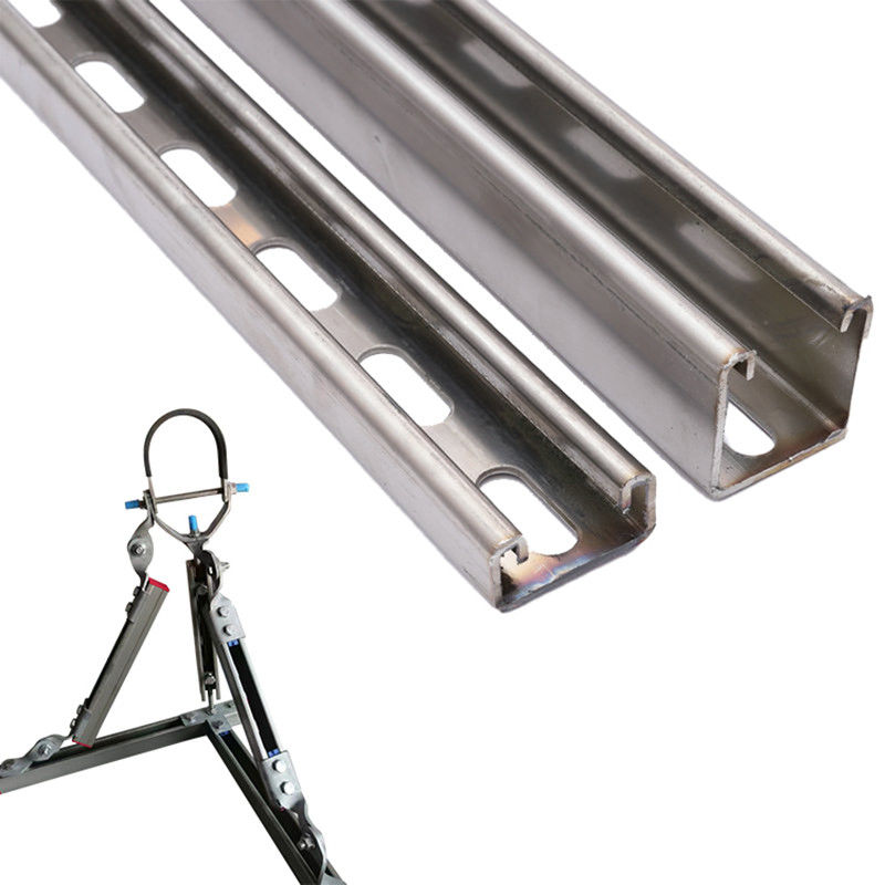 1.9mm 2.0mm Unistrut soutiens de tuyaux de freinage sismique pour équipement électrique