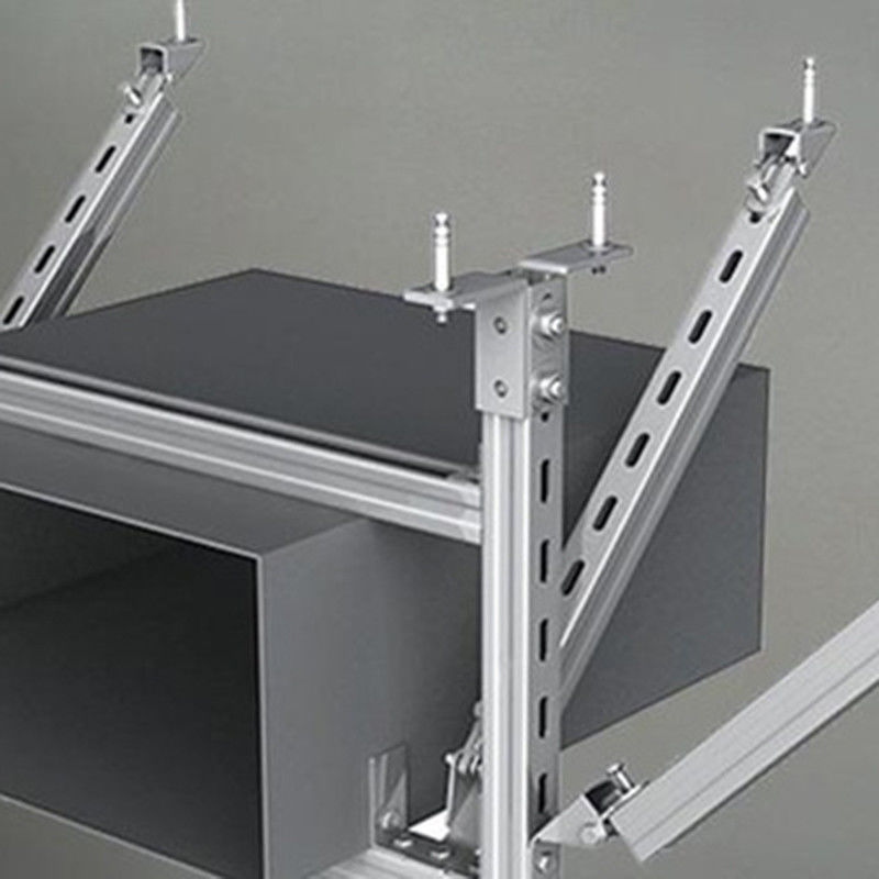 OEM Pipe anti sismique soutient les accrochages de supports pour la résistance à la corrosion des tuyaux