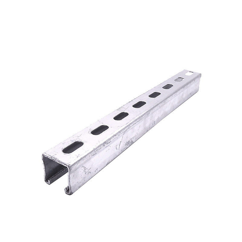 Extrusion de canal solide anodisé en C-strut 41x41 4 mm pour le support structurel