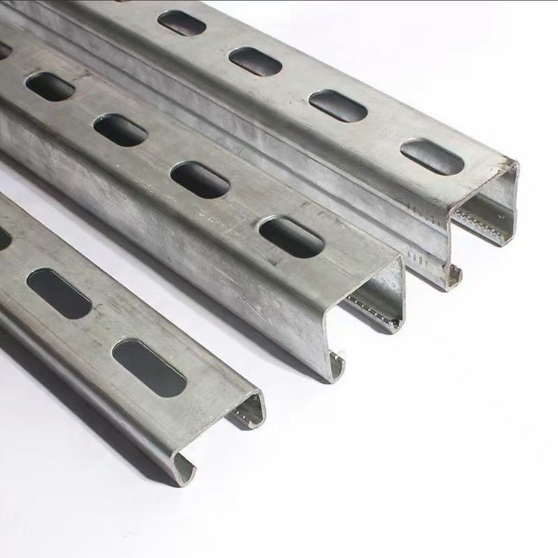 Alliage d'aluminium résistant à la corrosion P1326 Unistrut Slotted C Channel 41 X 21