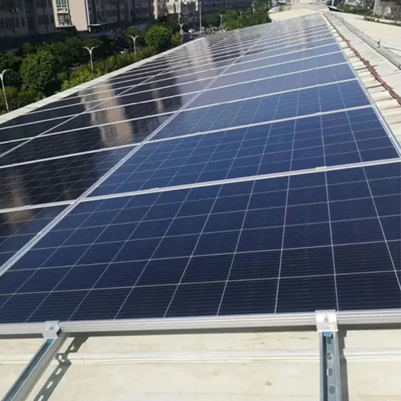 Support photovoltaïque en acier inoxydable support photovoltaïque réglable panneau solaire monture résistant à la corrosion